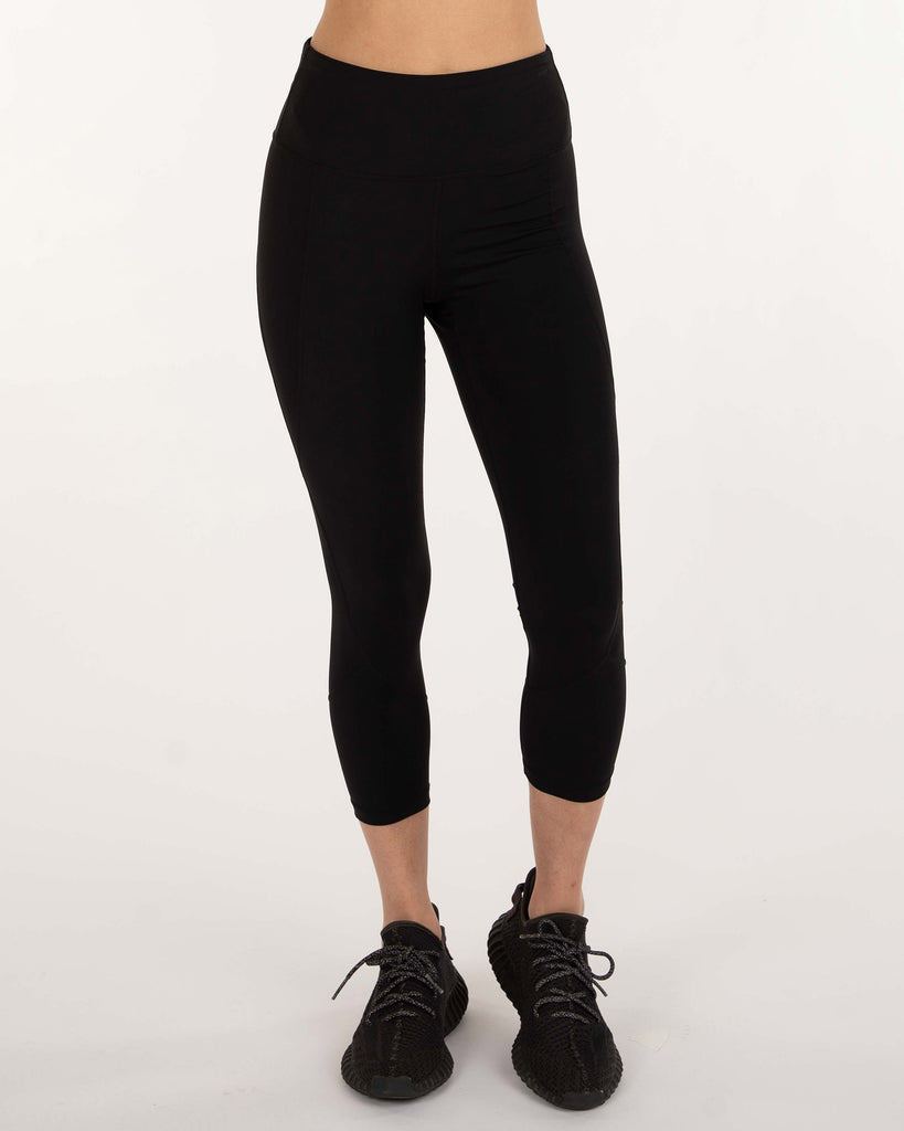Buy BODYACTIVE Women's High Waisted Yoga Capris with Pockets, Non See  Through Workout Sports Running Capri, Tummy Control-LC09-BLK Online at Best  Prices in India - JioMart.