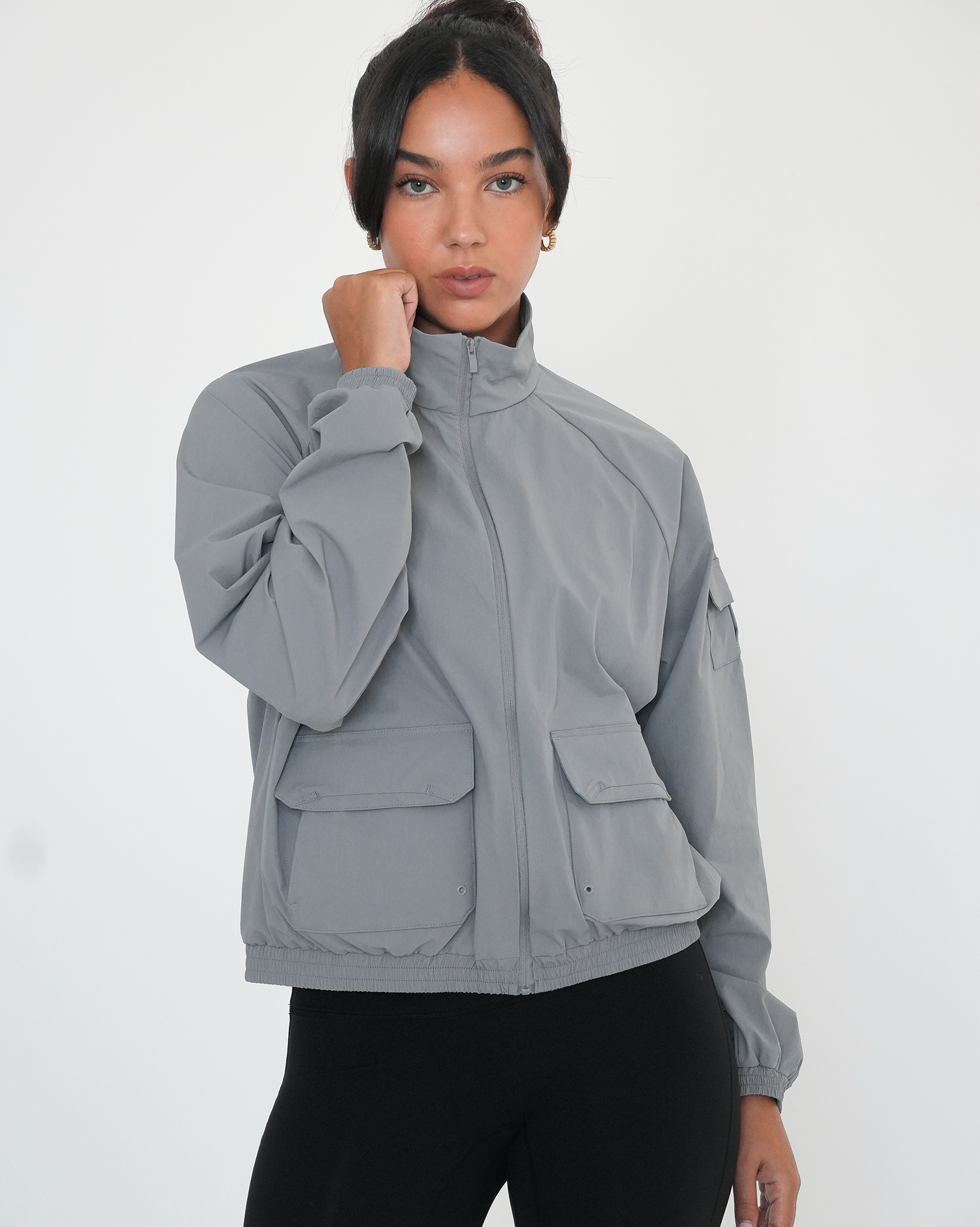 Cargo Nylon Windbreaker Jacket – rebody