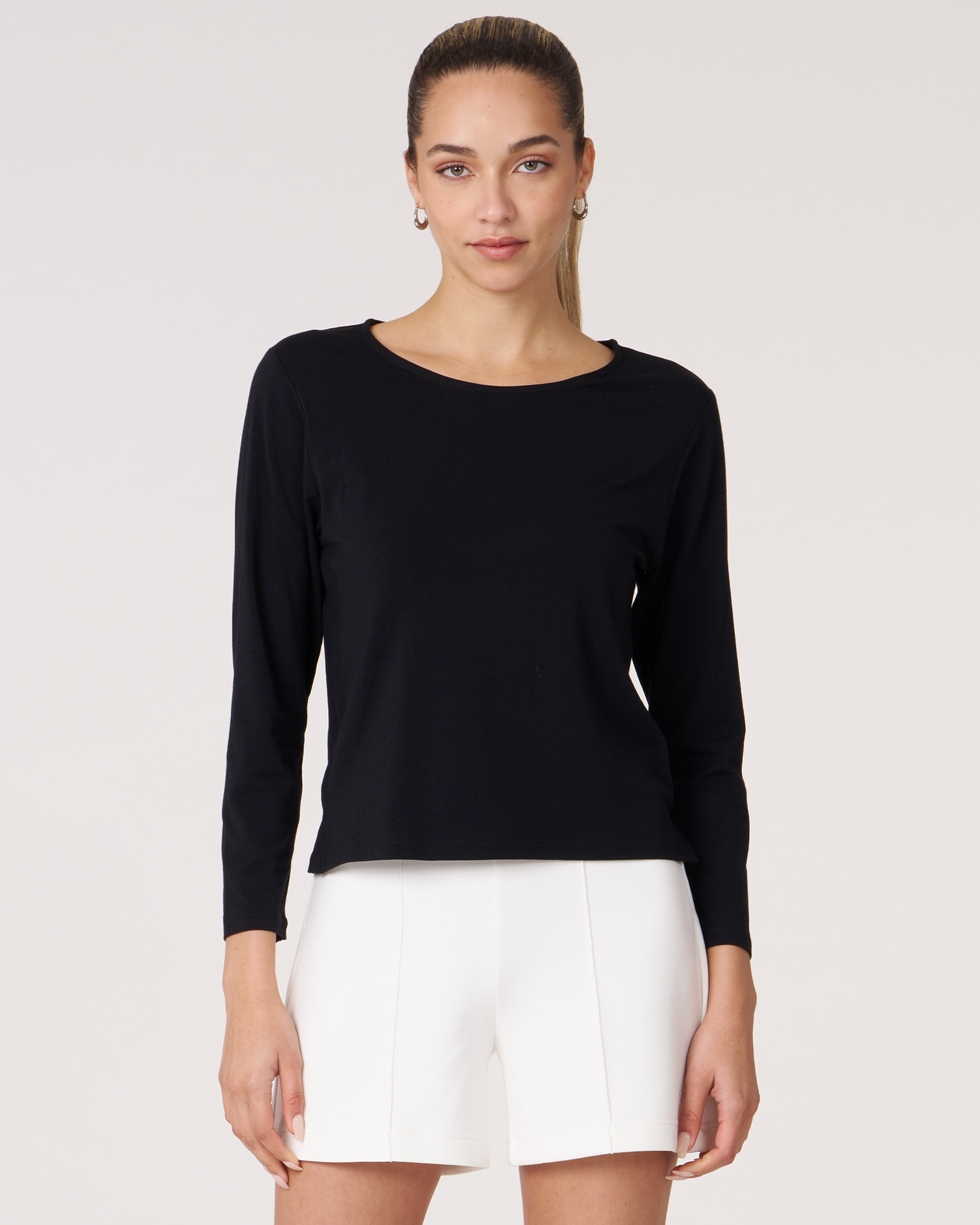 Rebody Essentials Mid Length Long Sleeve Top – rebody Rebody Essentials Mid Length Long Sleeve Top – rebody