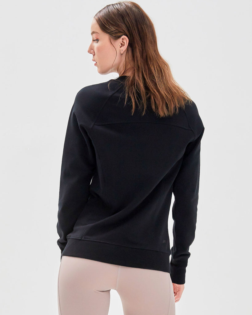 City Zip Slim Crewneck - rebody