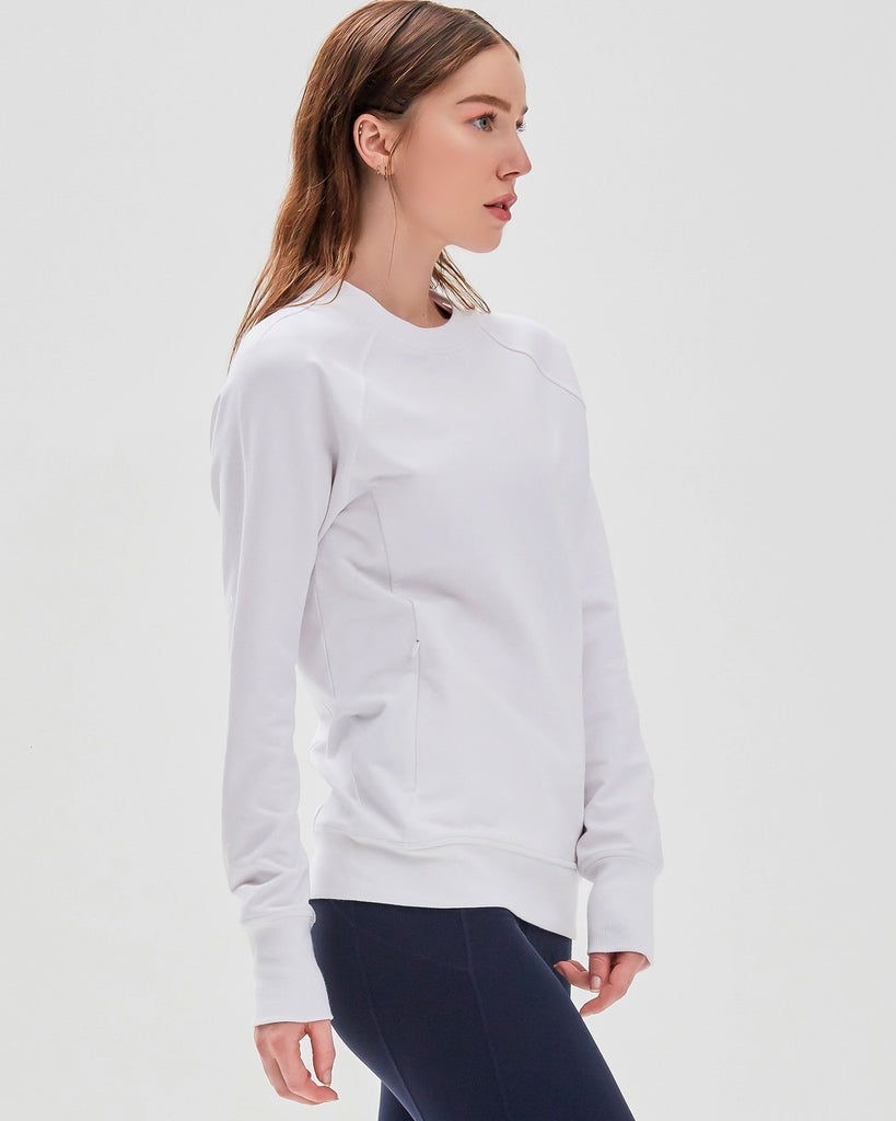 City Zip Slim Crewneck - rebody