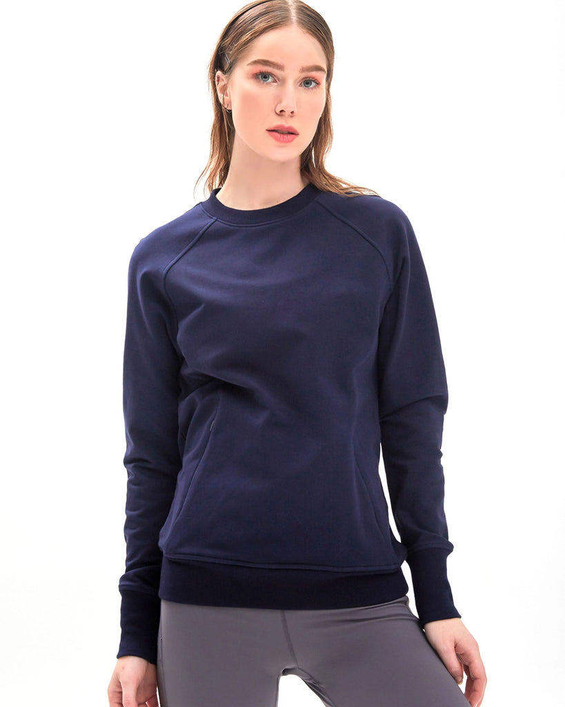 City Zip Slim Crewneck - rebody