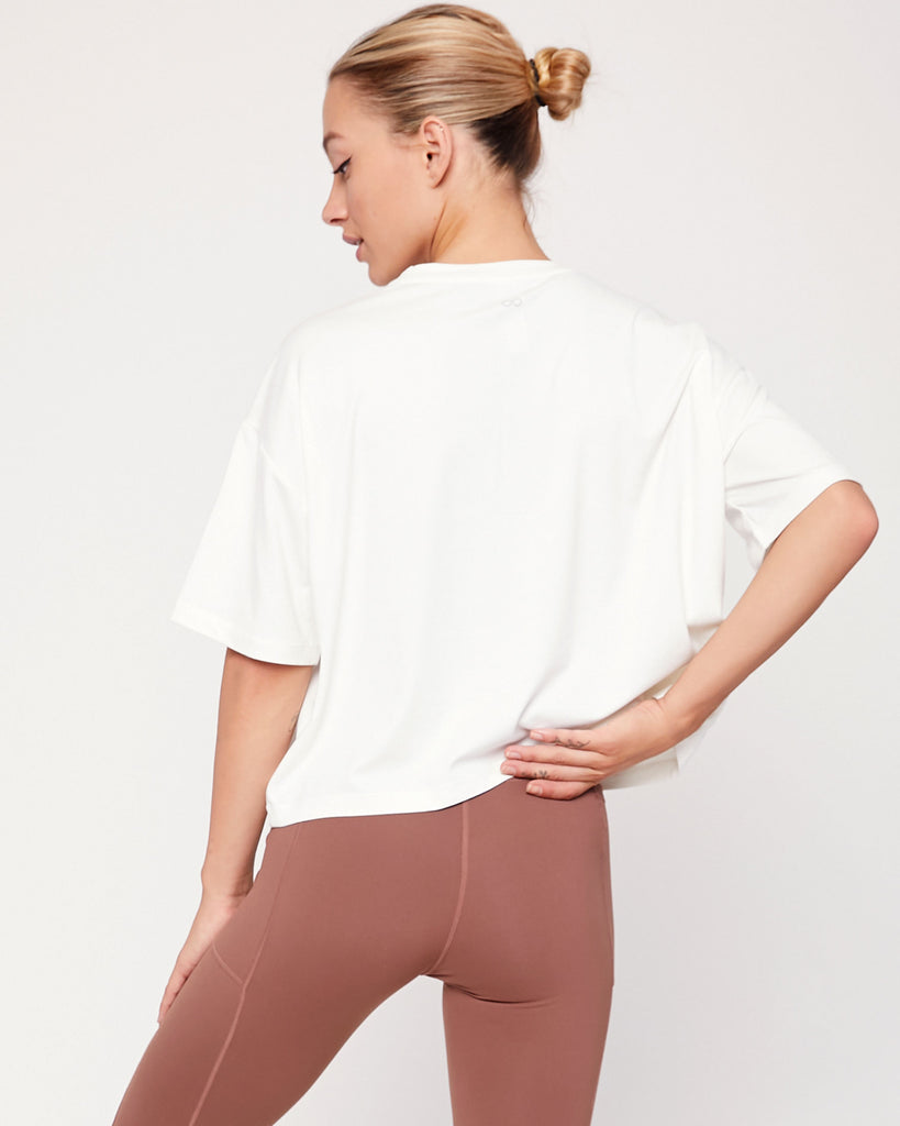 Cozy Boxy Tee Short Sleeve - rebody