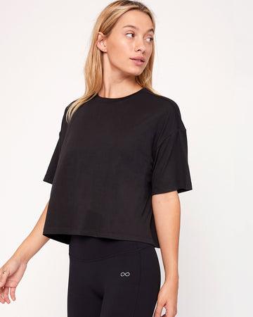 Cozy Boxy Tee Short Sleeve - rebody