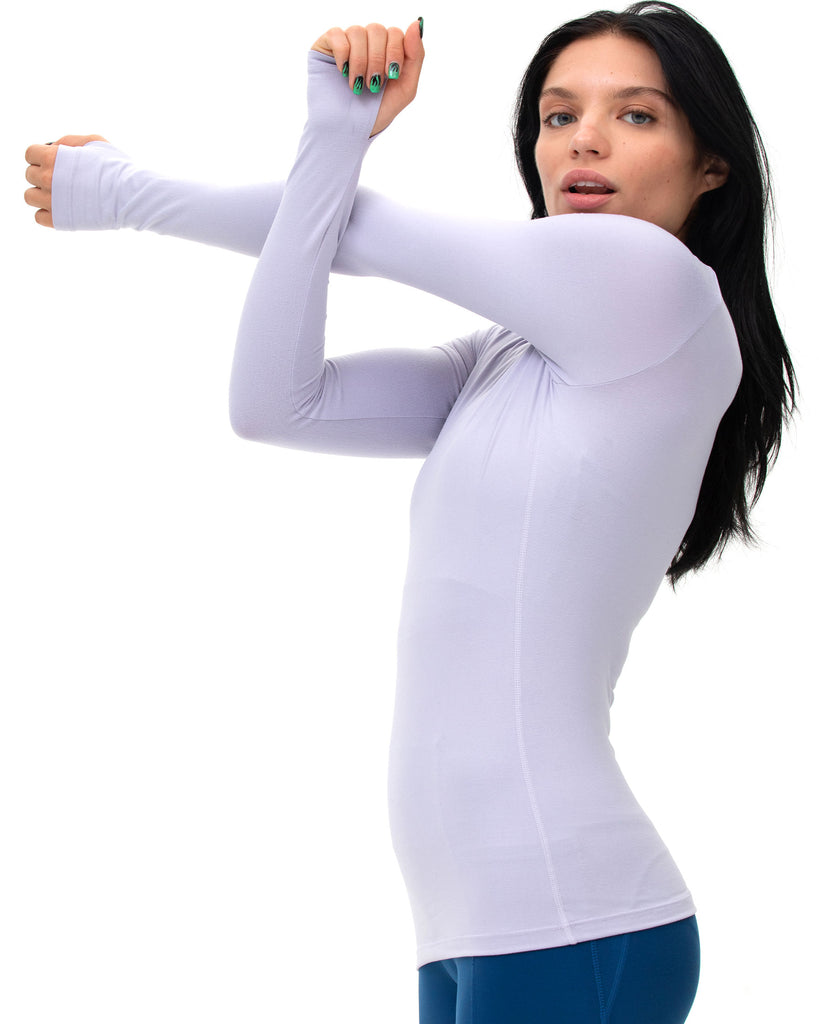 Cozy Mock Neck Long Sleeve - rebody