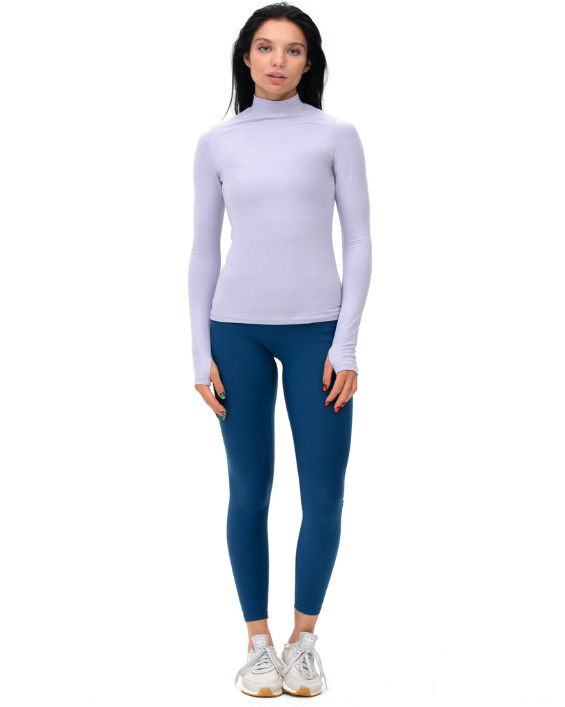 Cozy Mock Neck Long Sleeve - rebody