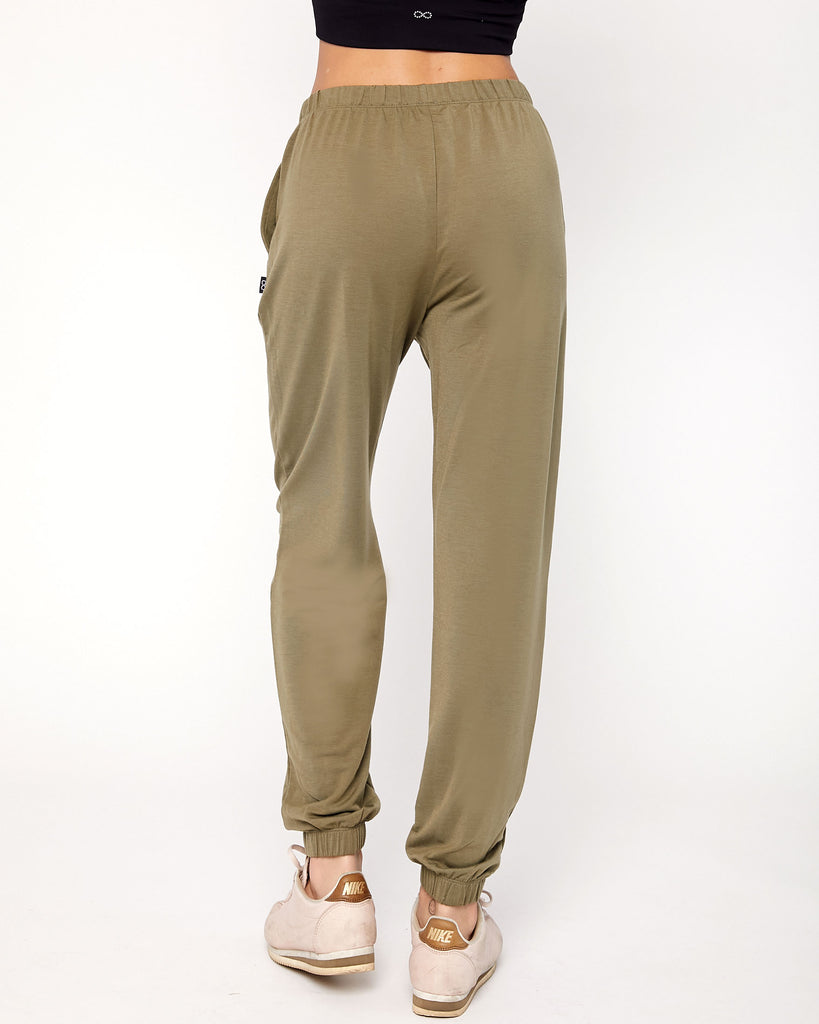 Karma Graphic Viscose Blend Sweatpants - rebody