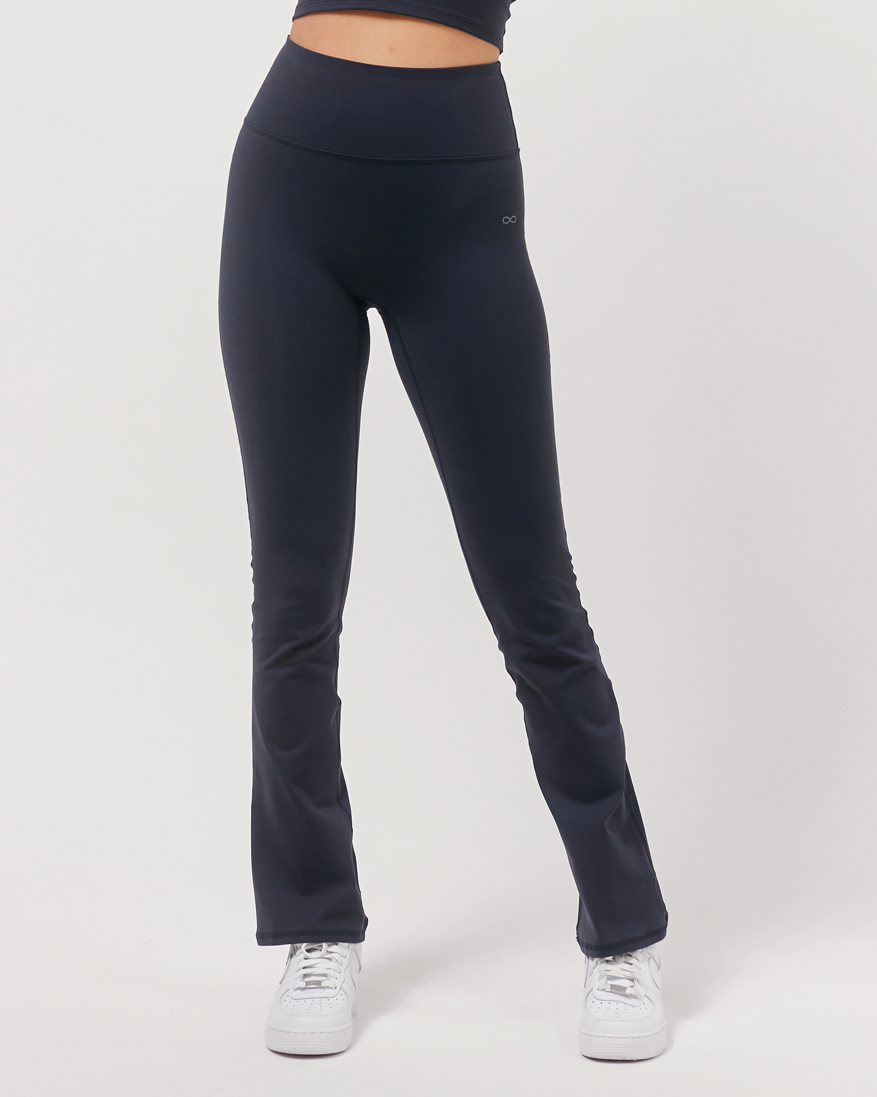 Women High Waist Fold Over Flared Yoga Pants Stretchy Workout Bootcut  Leggings | eBay
