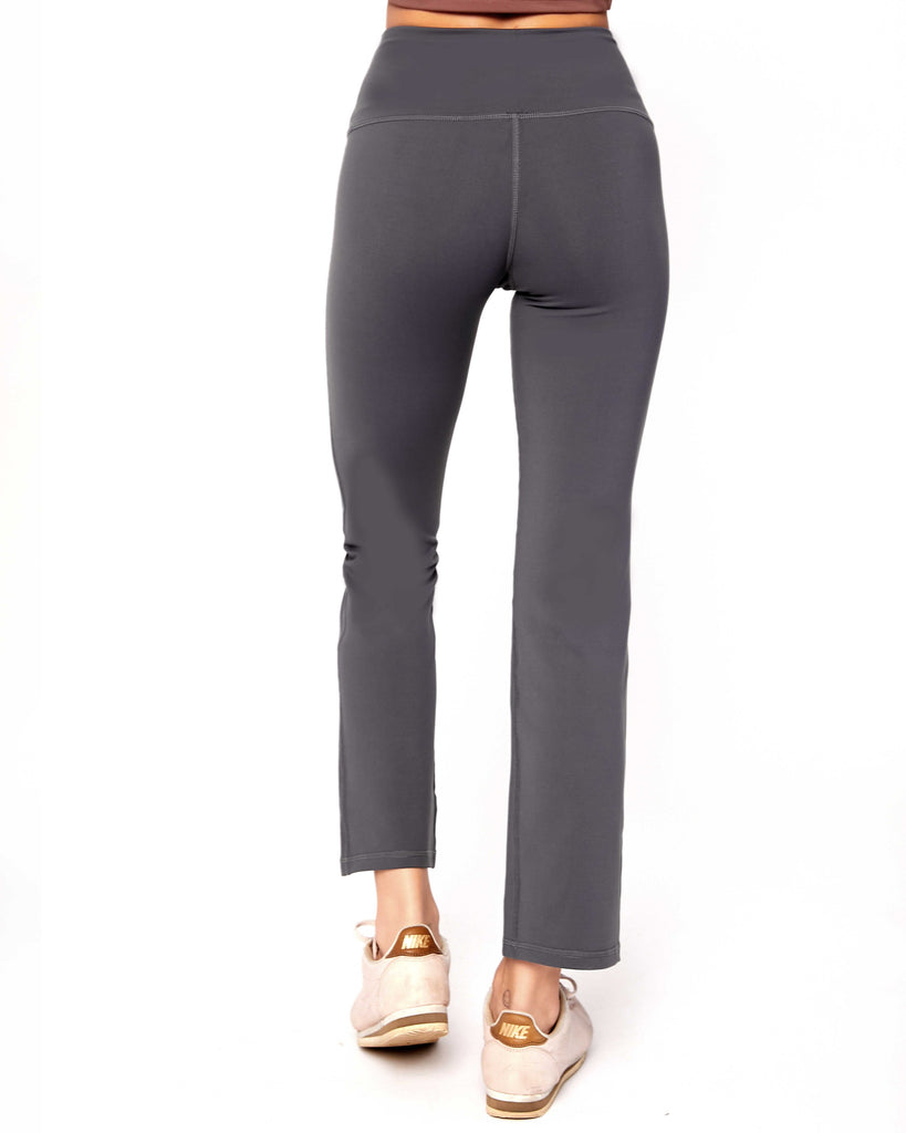 Smoke Lexi Bootcut Leggings Back