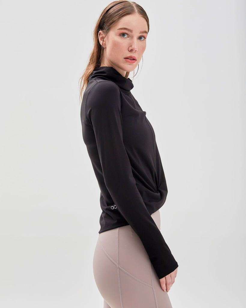 Turtle- Cowl Neck Coziplex™ Long Sleeve - rebody