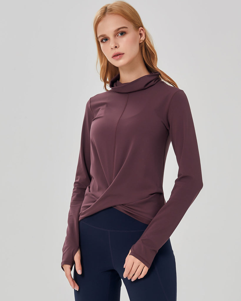 Turtle- Cowl Neck Coziplex™ Long Sleeve - rebody
