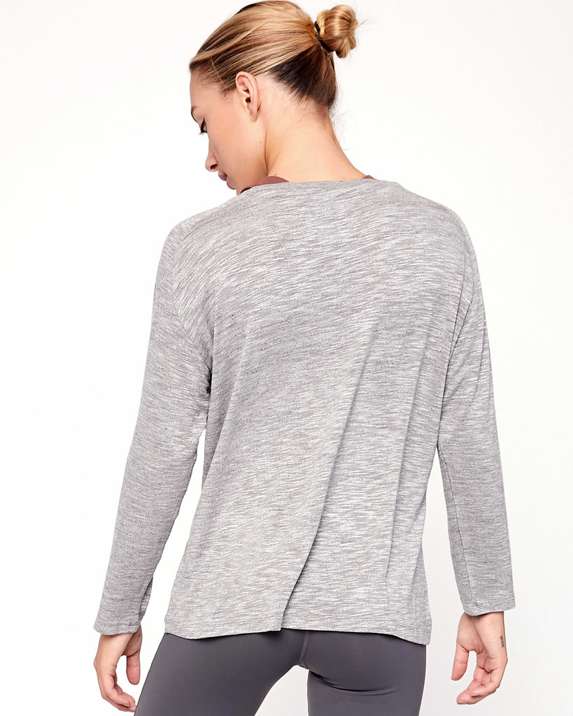 Kim Heathered Pullover - rebody
