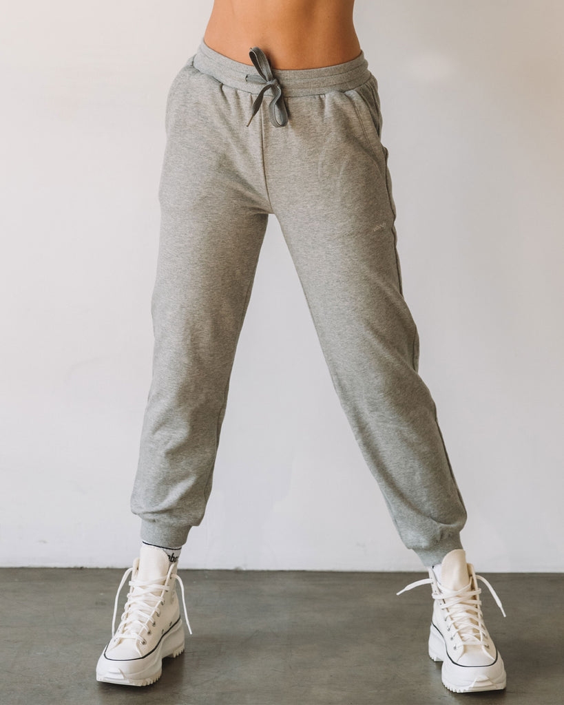 Lifestyle Summer French Terry Sweatpants Grey Front