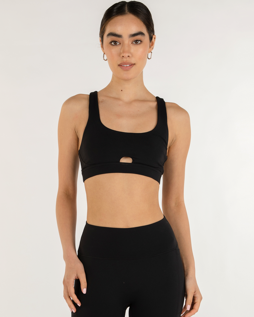 Ursexyly Strappy Racerback Sports Bra Longline Yoga Crop Tops Camisole  Support Workout Running Bra for Women Wirefree Padded (Black, X-Large) :  : Clothing, Shoes & Accessories
