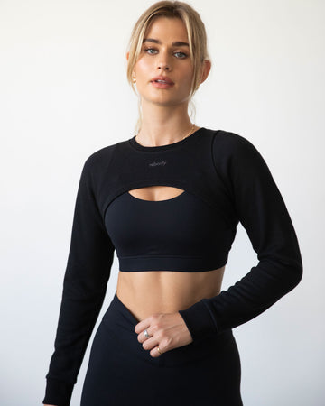 Sport X Shrug Sweatshirt - rebody