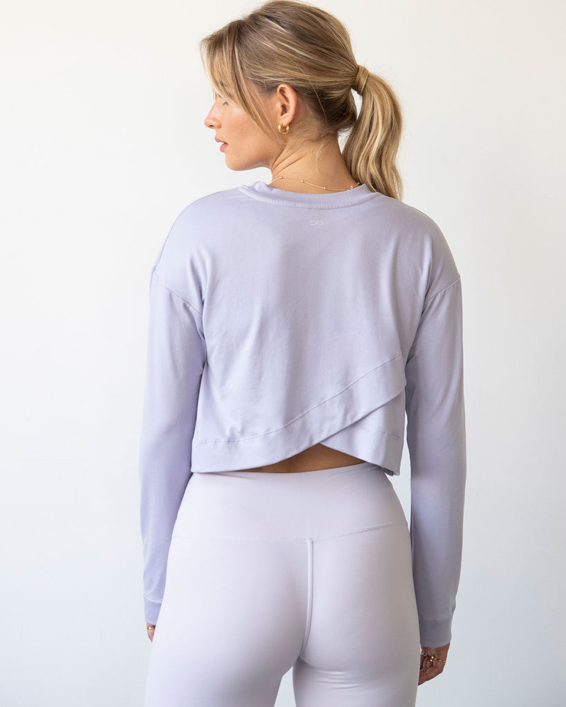 Go With The Flow Crop Long Sleeve - rebody