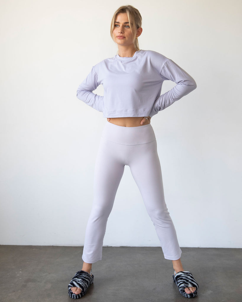 Go With The Flow Crop Long Sleeve - rebody